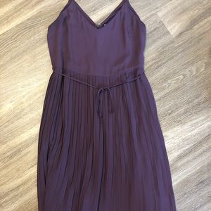Loft Outlet | Tea, pleated dress
